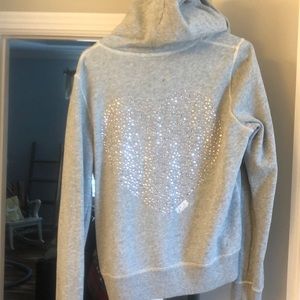 VS Pink hooded sweatshirt zip up hoodie